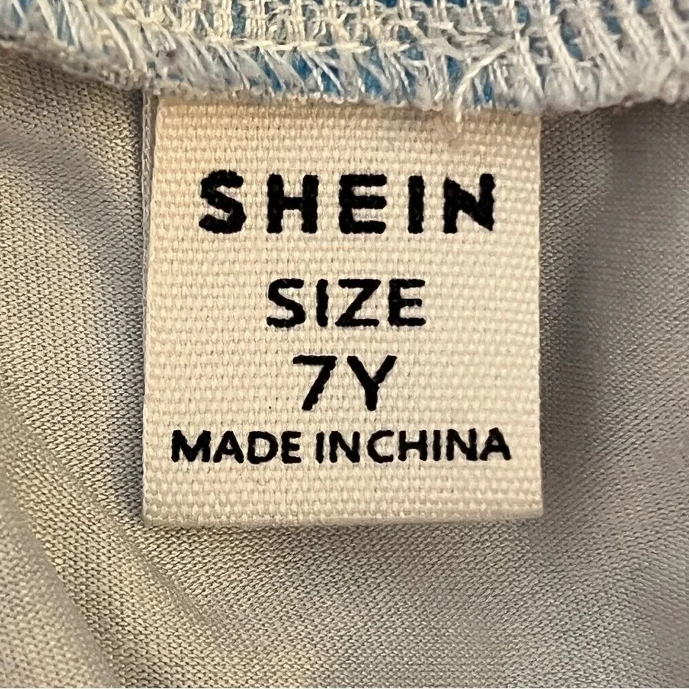 SHEIN little girl nightgown‎ with unicorn print